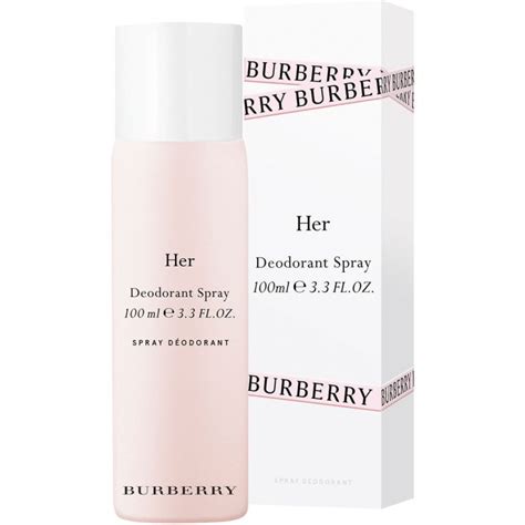 burberry her deodorant spray 100ml|Burberry deodorant women.